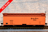HO Scale Nickel Plate - URTX Wooden Refrigerator Car