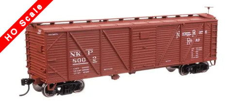 HO Scale 40-foot NKP Single Sheathed Boxcar